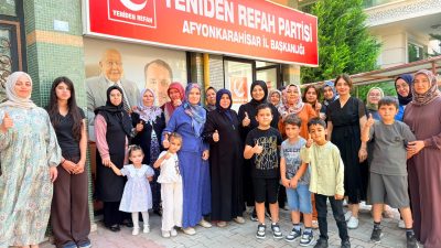 Yeniden Refah Partisi Afyonkarahisar İl Kadın Kolları Başkanlığı tarafından düzenlenen