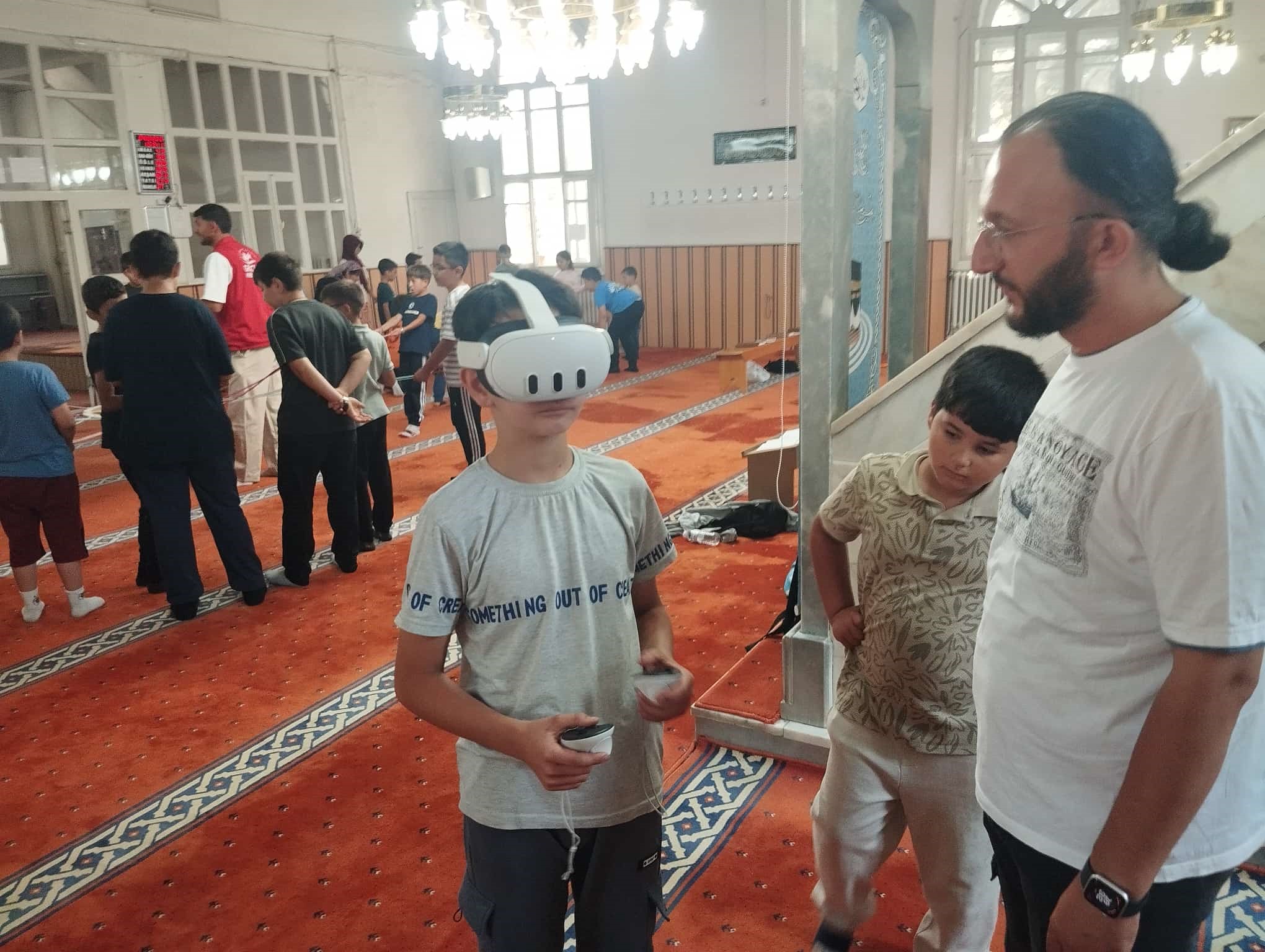 Yaz Kur'an Kursu öğrencilerine "Dijital Köprüler" etkinliği