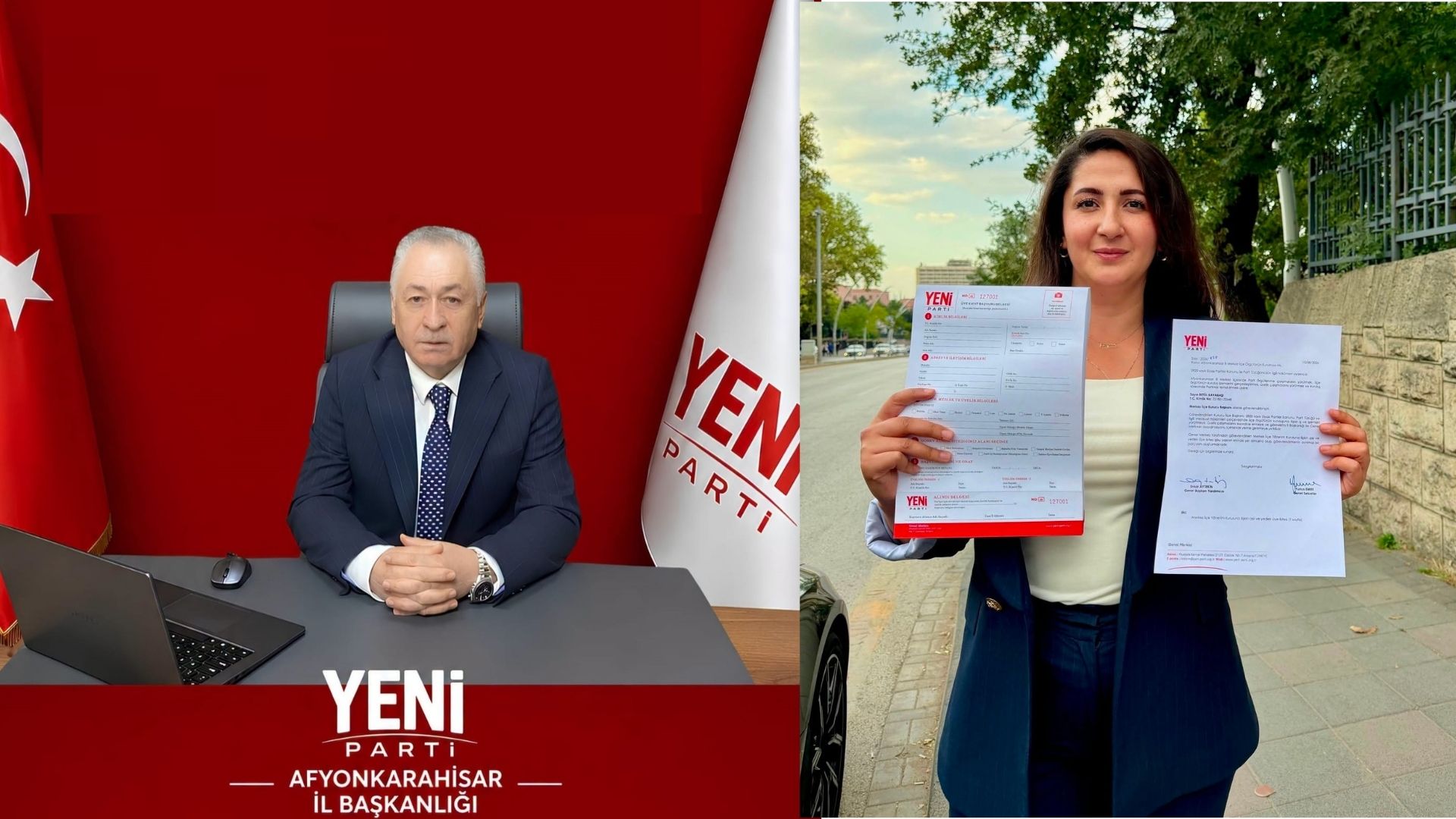Yeni Parti Genel Başkanı Özgür Özel tarafından Afyonkarahisar Kurucu İl