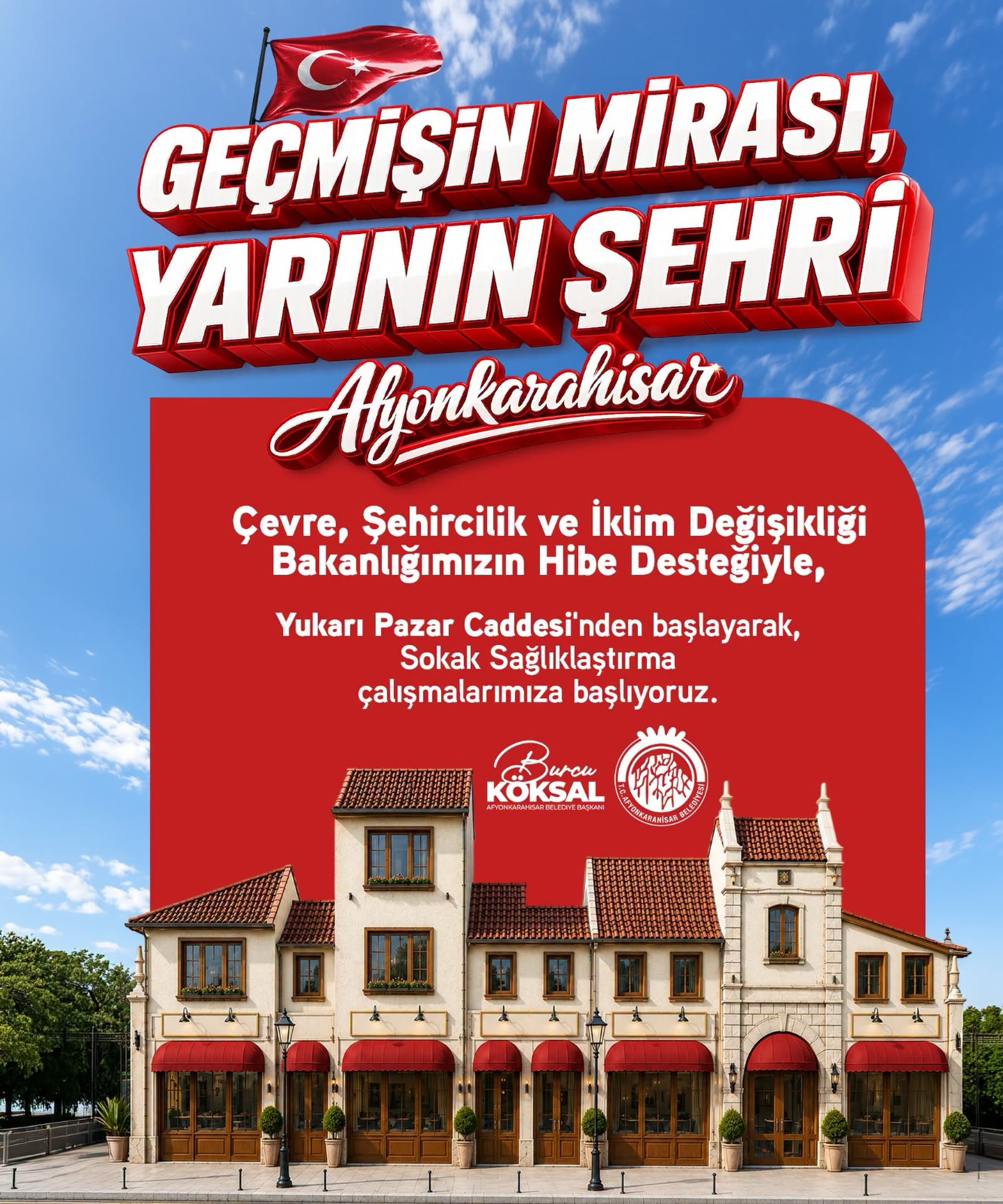 Yukarı Pazar Caddesi’nde dönüşüm başlıyor 1 Yukarı Pazar Caddesi’nde dönüşüm başlıyor