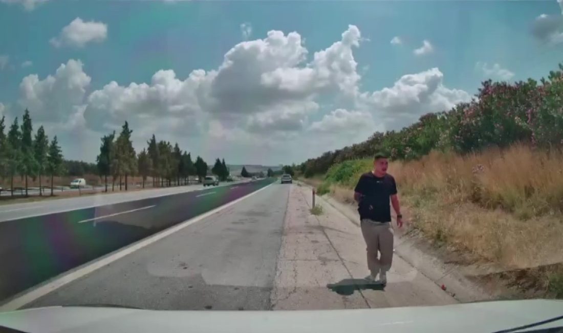 Adana’da cezaevinden izinli çıkan şahıs, otoyolda arızalanan hafif ticari araçtaki