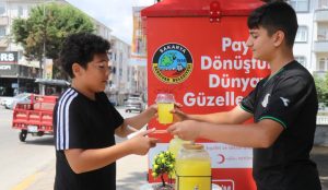 Sakarya’nın Serdivan ilçesinde yaz tatilini çalışarak değerlendiren 14 yaşındaki Buğra