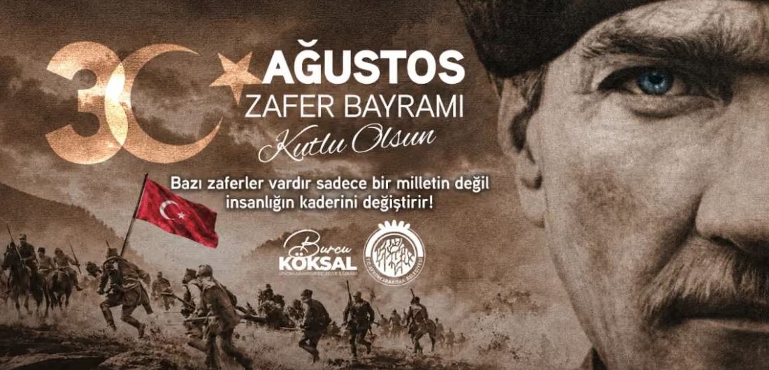 Afyonkarahisar Belediye Başkanı Burcu Köksal, 30 Ağustos Zafer Bayramı dolayısıyla