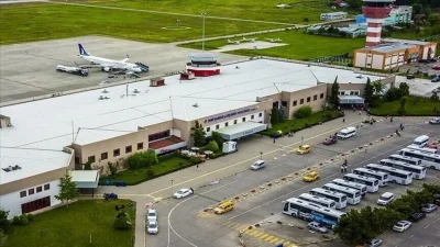 Ulaştırma ve Altyapı Bakanı Uraloğlu, Samsun Çarşamba Havalimanının yeni terminal