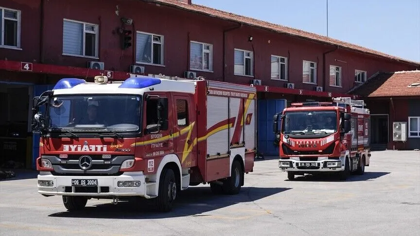 Başkentte son 2 ayda meydana gelen 2 bin 985 yangından
