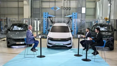 Türkiye'nin Otomobili Girişim Grubu (TOGG) Yönetim Kurulu Başkanı Fuat Tosyalı,