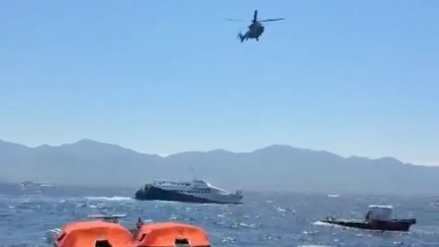 KKTC Başbakanı Ünal Üstel, alabora olan ve 267 kişiyi taşıyan
