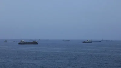 ABD ordusunun, İran ile gerilimin sürdüğü Hürmüz Boğazı'nda petrol tankerlerinin