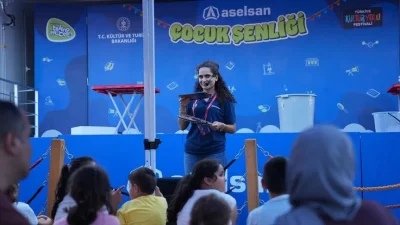Türkiye Kültür Yolu Festivali kapsamında çocukları bilim ve teknolojiyle buluşturan