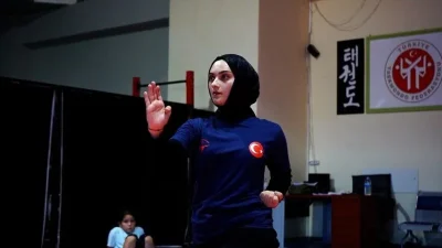 Milli tekvandocu Nazike Nur Yazıcı, 15-20 Eylül'de Güney Kore'nin Chuncheon