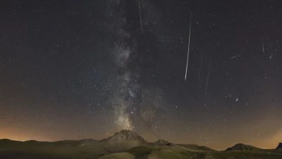 İç Anadolu'nun zirvesi Erciyes'te "Perseid meteor yağmuru" izleme etkinliği düzenlenecek.