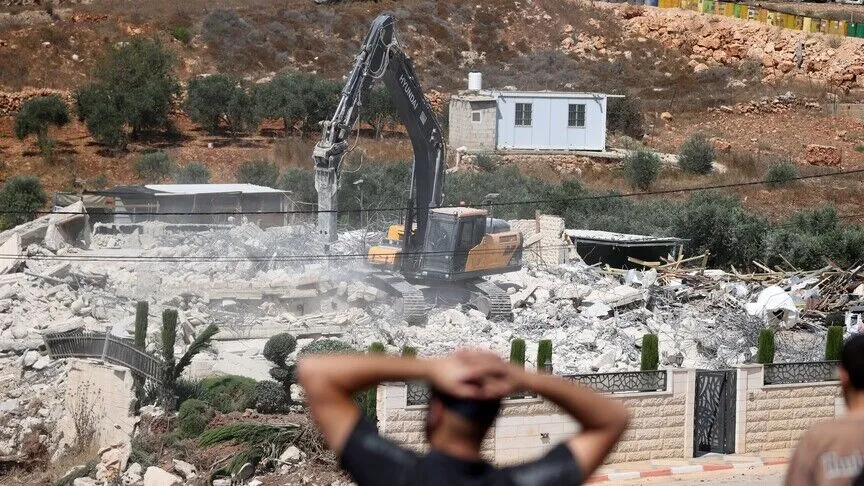 İsrail hükümetinin işgal altındaki Doğu Kudüs'te yer alan "E1" Yahudi