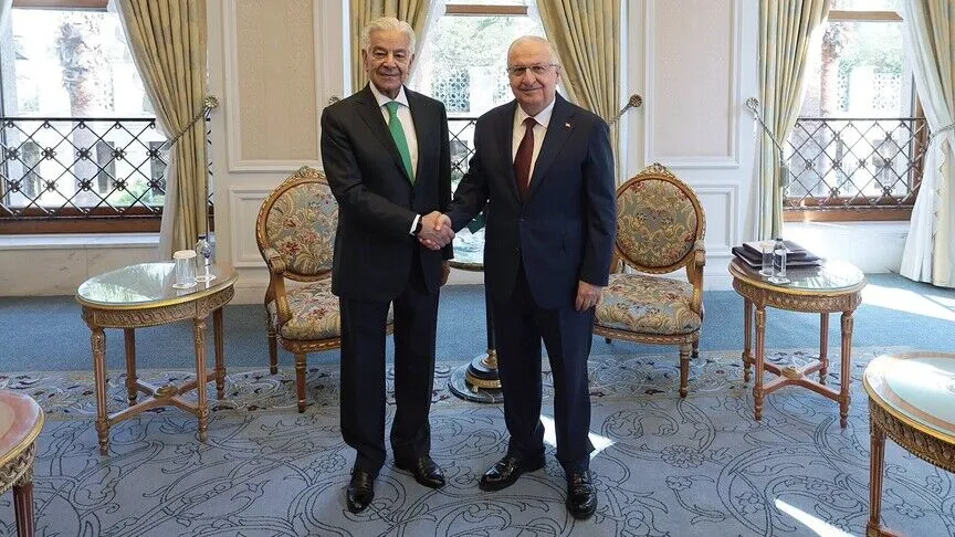 Milli Savunma Bakanı Yaşar Güler, Pakistan Savunma Bakanı Khawaja Muhammad