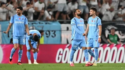 UEFA Avrupa Ligi play-off turu rövanşında Macaristan'ın Ferencvaros takımına 4-0