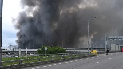 Rusya’nın Leningrad bölgesindeki Kirişi şehrinde, ülkenin en büyük petrol rafinerilerinden