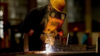 Sanayi, inşaat ve ticaret-hizmet sektörleri toplamında ücretli çalışan sayısı, haziranda