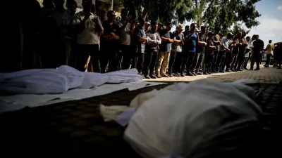 İsrail ordusunun, açıklanan ateşkes anlaşmasına rağmen Gazze Şeridi'ne düzenlediği saldırılarda