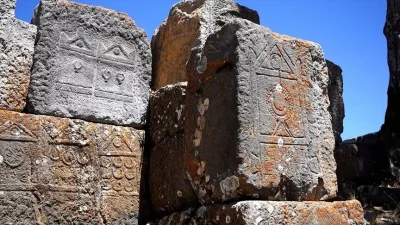 Isparta'nın Yalvaç ilçesindeki Pisidia Antiokheia Antik Kenti'nde yaklaşık 1600 metre