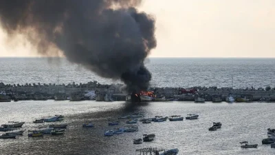 İsrail deniz kuvvetlerinin Gazze Şeridi açıklarında avlanan balıkçı teknelerine açtığı