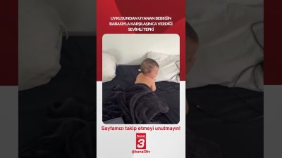 Uykusundan uyanan bebeğin babasıyla karşılaşınca verdiği sevimli tepki… 📶https://kanal3.com.tr/ Sosyal