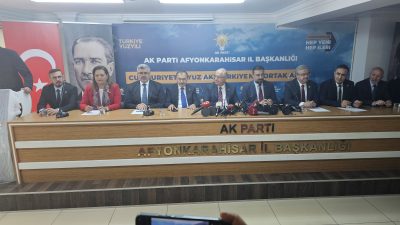 Millî Savunma Bakanı Yaşar Güler, Afyonkarahisar temasları kapsamında AK Parti