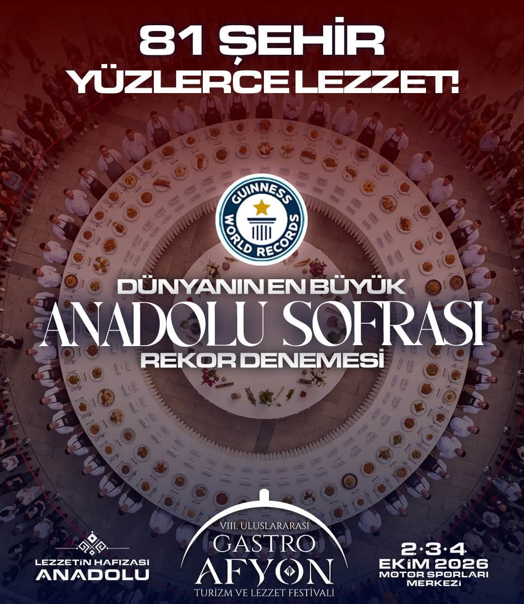 Afyonkarahisar, Anadolu’nun zengin gastronomi mirasını dünyaya tanıtmaya hazırlanıyor. VIII. Uluslararası