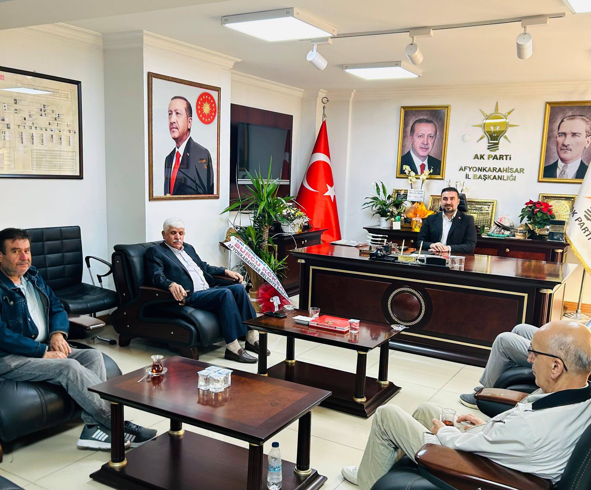İl Başkanı Dr. Özgür Kavak, Akıncılar Derneği Afyonkarahisar İl Temsilcisi