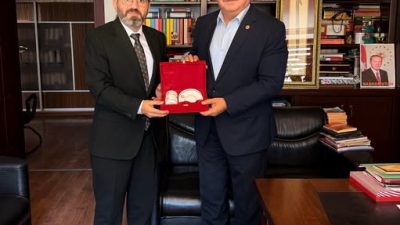 Kızılay İçecek Genel Müdür Yardımcısı Mehmet Karaaslan, Afyonkarahisar’da ziyaret gerçekleştirdi.
