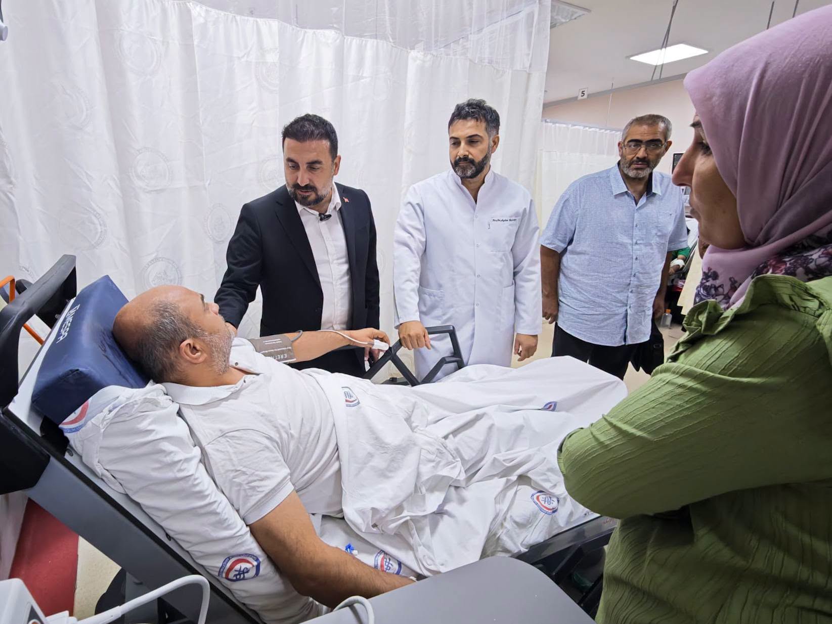 Başkan Kavak’tan AFSÜ Hastanesi’ne ziyaret 1 Başkan Kavak’tan AFSÜ Hastanesi’ne ziyaret