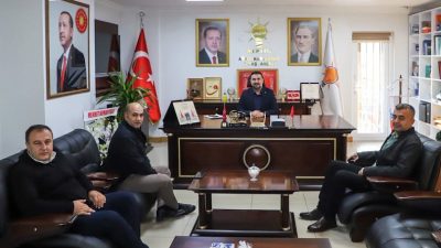 Bayındır Memur-Sen İl Temsilcisi Hüseyin Başak ve beraberindeki heyet, AK