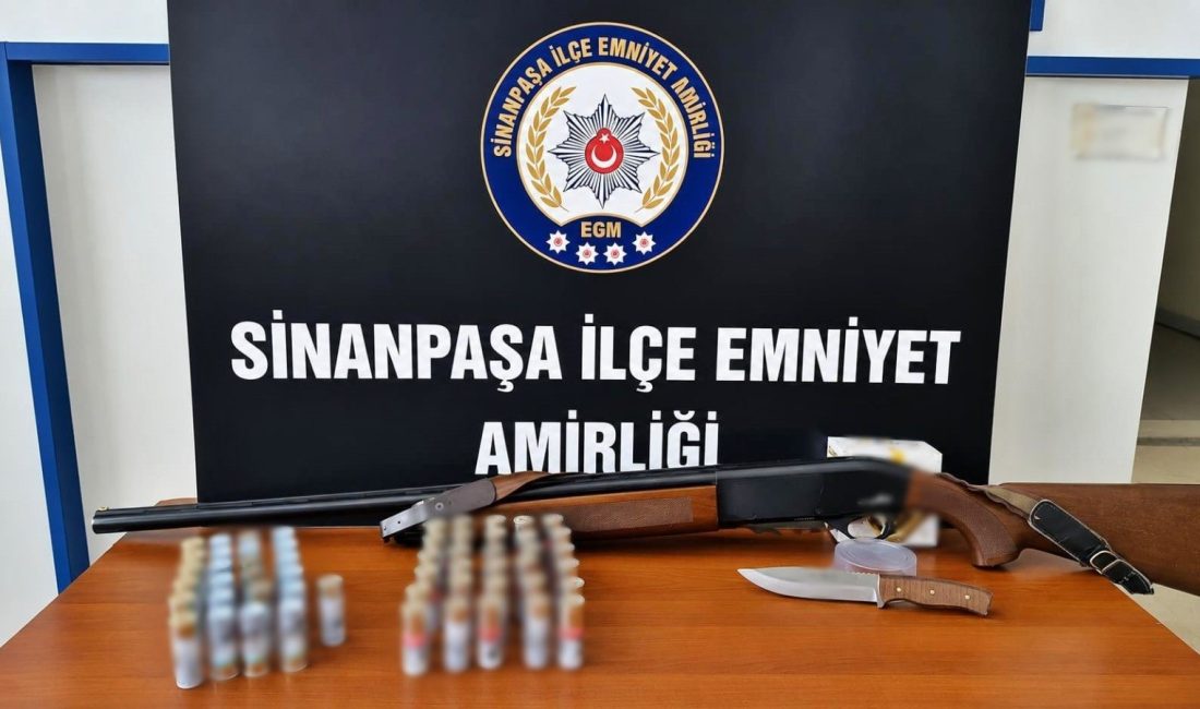 Afyonkarahisar’da sosyal medya üzerinden silah ve mühimmat paylaşımları yaptığı tespit