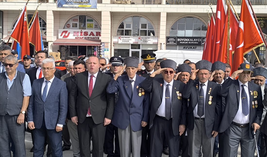 Afyonkarahisar’ın Şuhut ilçesinde 19 Eylül Gaziler Günü, ilçe protokolü, gaziler