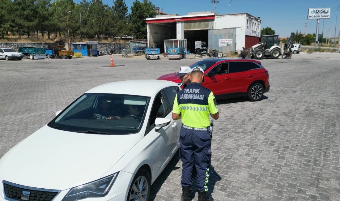 Afyonkarahisar'ın Bolvadin ilçesinde tüm giriş ve çıkış noktalarında her gün