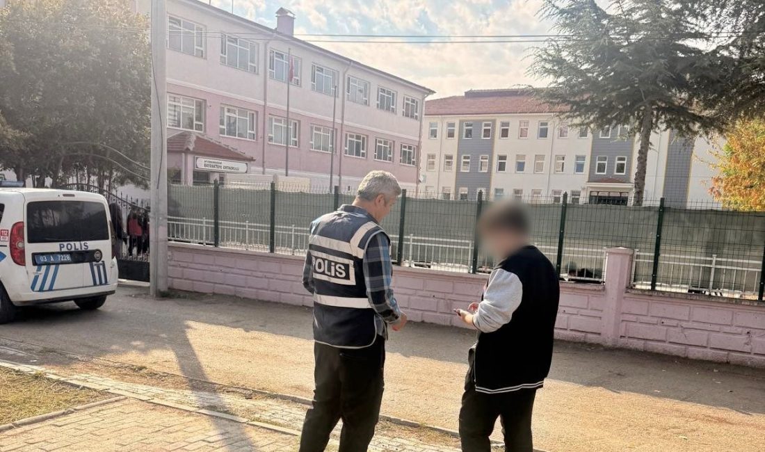 Afyonkarahisar'da eğitim ve öğretim ortamının huzur ve güven içerisinde sürdürülmesi