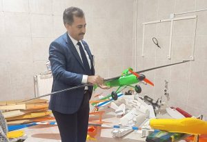 Afyonkarahisar Bolvadin İlçe Millî Eğitim Müdürü Mehmet Ali Keleş, bölge