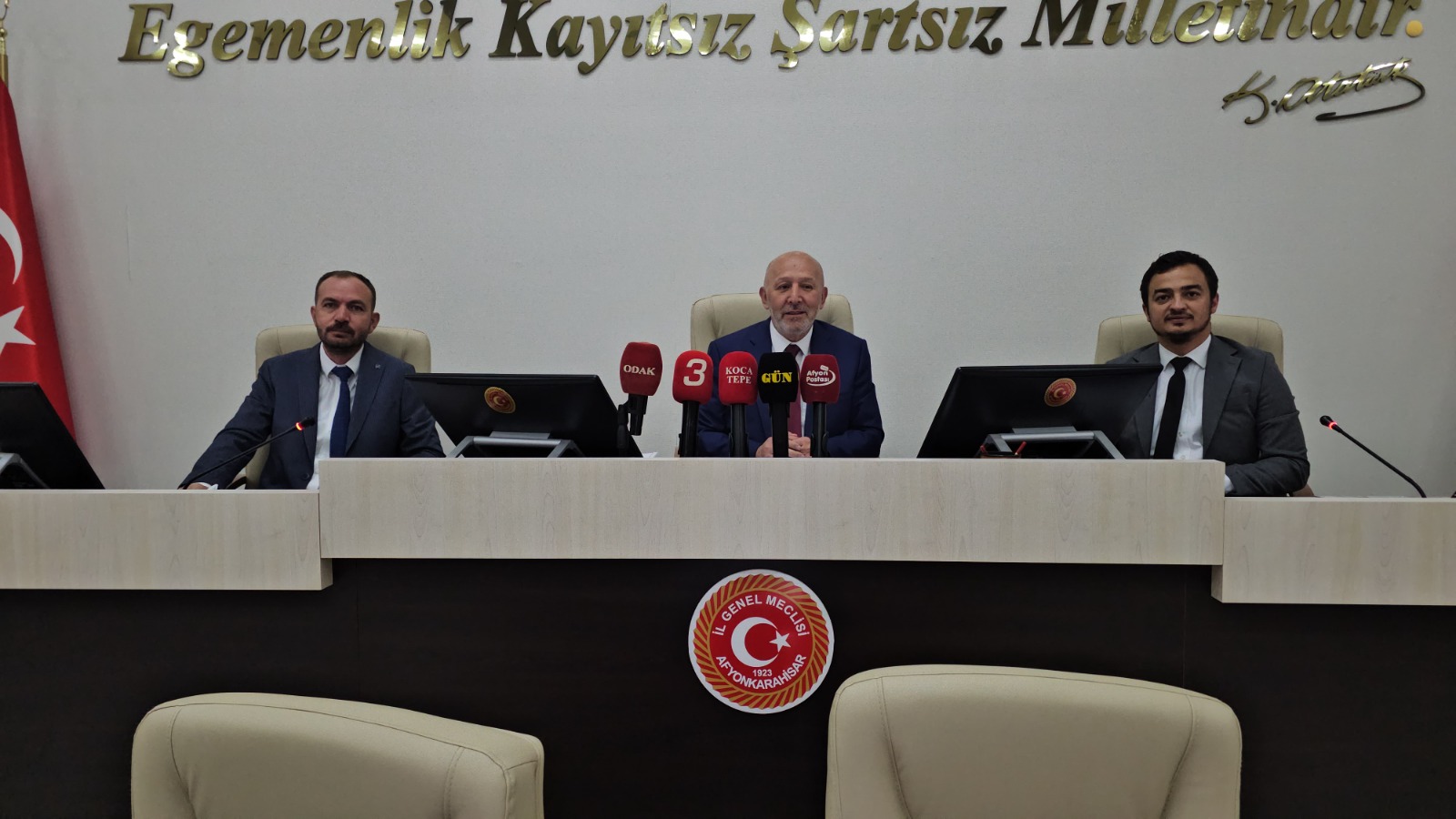Afyonkarahisar İl Genel Meclisi’nin eylül ayı olağan toplantıları, ilk oturumla