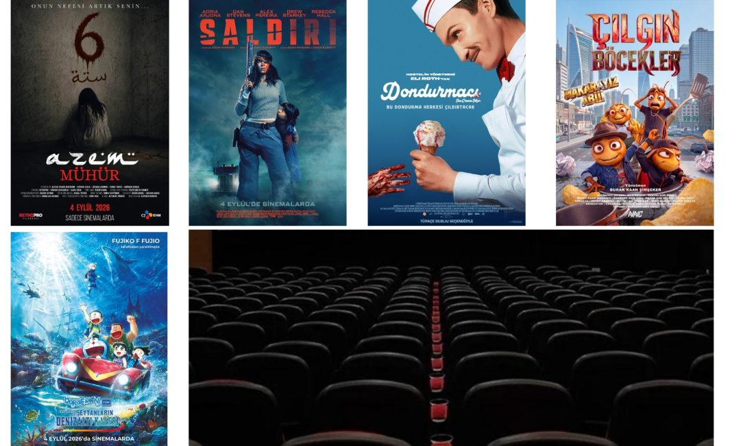 4-11 Eylül 2026 haftasında 5 film vizyona girdi.