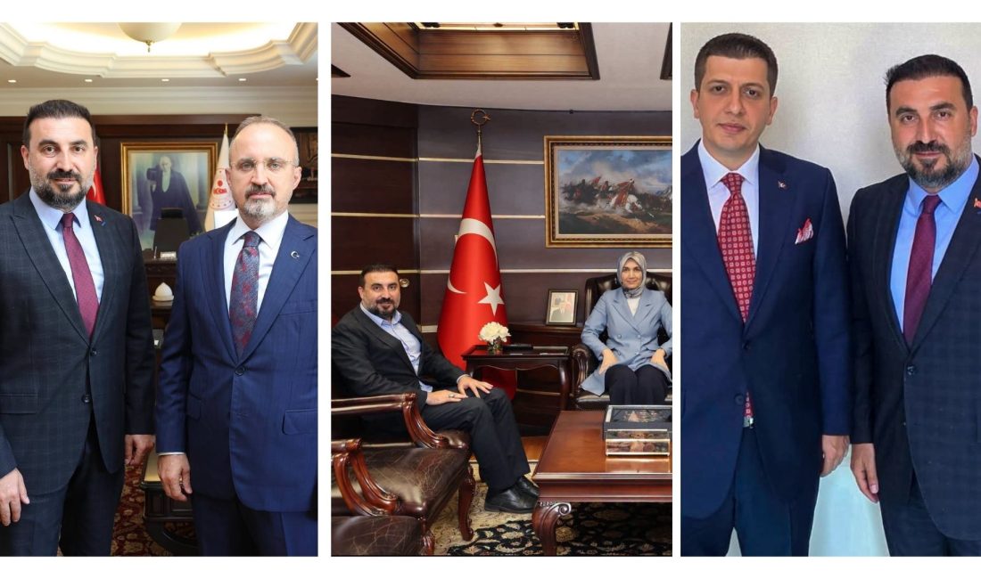 AK Parti Afyonkarahisar İl Başkanı Dr. Özgür Kavak, Ankara ziyaretleri