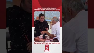 Kızına yemek yediren babanın görüntüleri izleyenleri duygulandırdı… 📶https://kanal3.com.tr/ Sosyal Medya