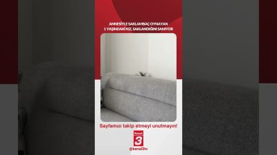 Kanal 3Pts, Eylül 14, 2026 4:00pmURL:Embed:Annesiyle saklambaç oynayan 1 yaşındaki
