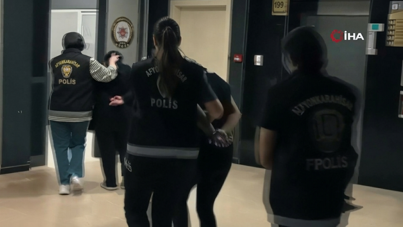 Afyonkarahisar'da fuhuş operasyonu: 2 şüpheli tutuklandı