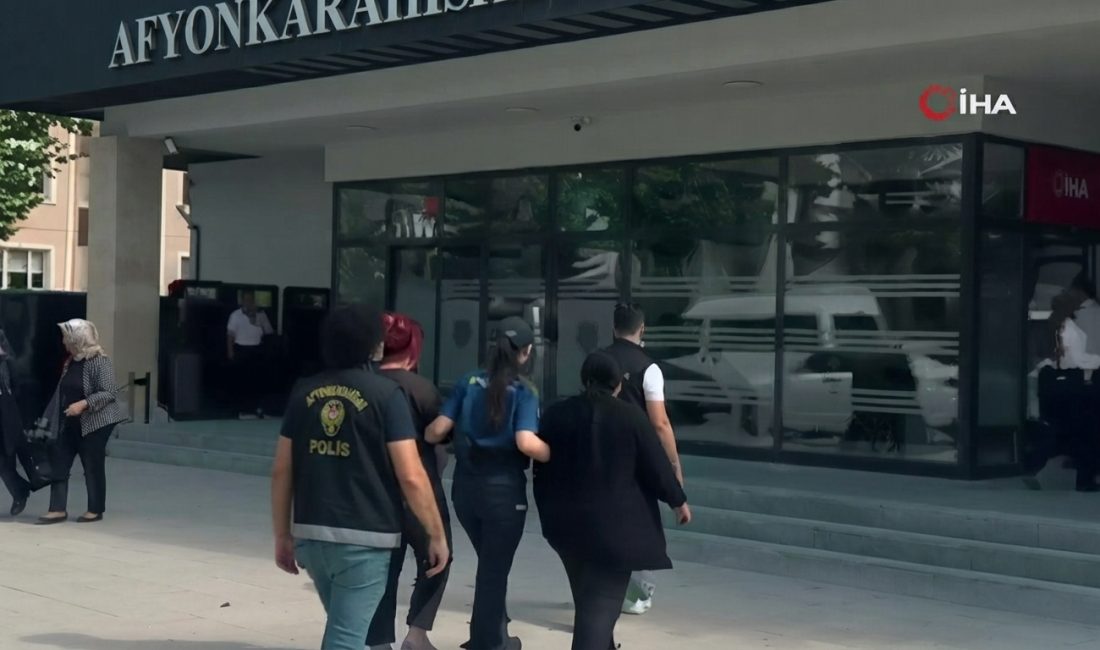 Afyonkarahisar'da polis ekiplerince yapılan teknik ve mali takipte, yaşı küçük