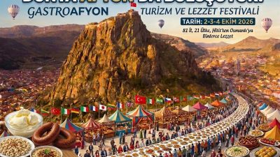 Afyonkarahisar, 2-4 Ekim tarihleri arasında düzenlenecek 8. Uluslararası GastroAfyon Turizm