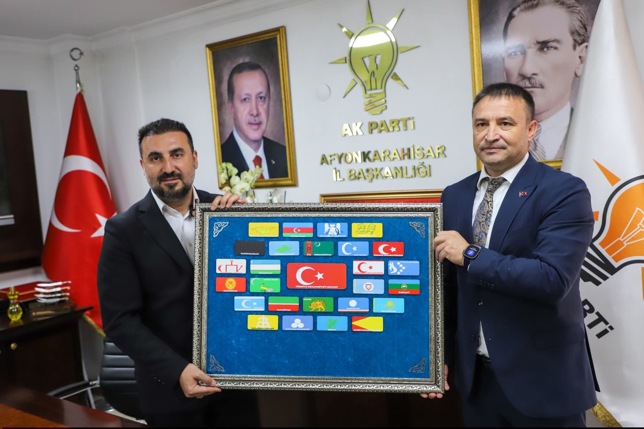 Cumhur İttifakı’nda Afyonkarahisar buluşması: MHP’den Özgür Kavak’a ziyaret
