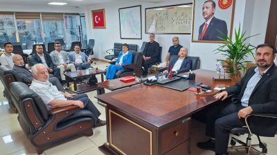 Memur-Sen Afyonkarahisar İl Temsilcisi Ali Keskin ve beraberindeki heyet, İl