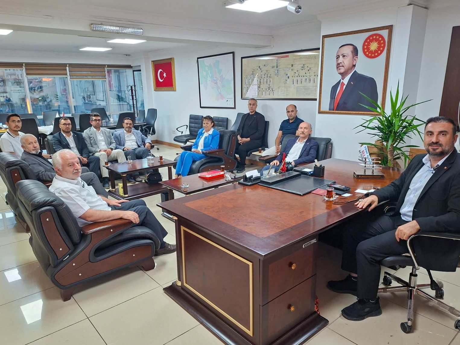Memur-Sen Afyonkarahisar İl Temsilcisi Ali Keskin ve beraberindeki heyet, İl