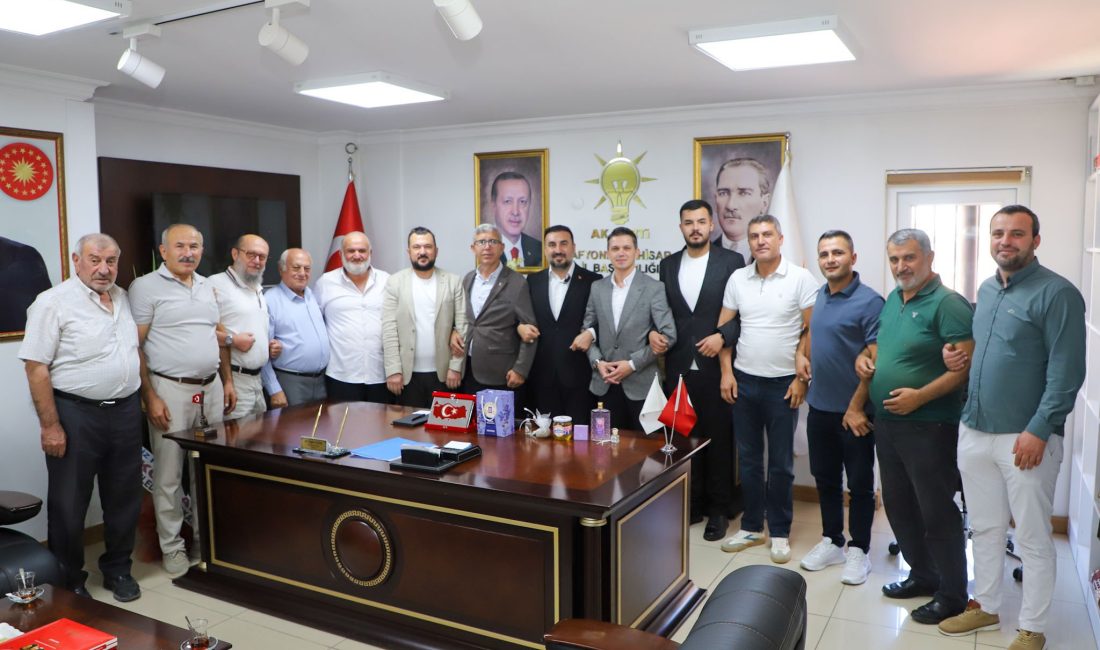 Dazkırı teşkilatı, İl Başkanlığı görevine başlayan Dr. Özgür Kavak’a hayırlı