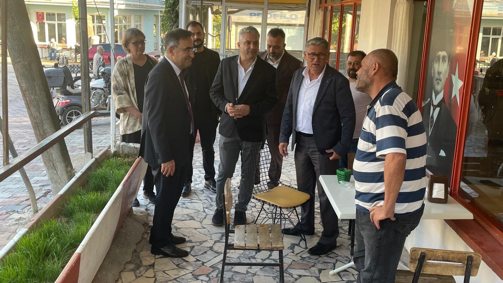 Arslan’dan Senir’de esnaf ve vatandaş buluşması