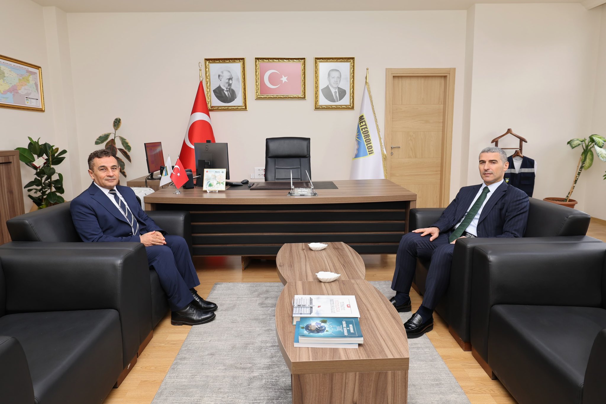 Vali Aktaş’tan Meteoroloji ve İl Göç İdaresi’ne ziyaret