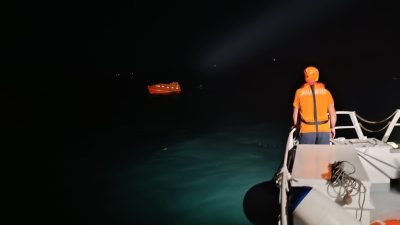 Silivri açıklarında Türk bayraklı iki ticari geminin çarpışması sonucu meydana